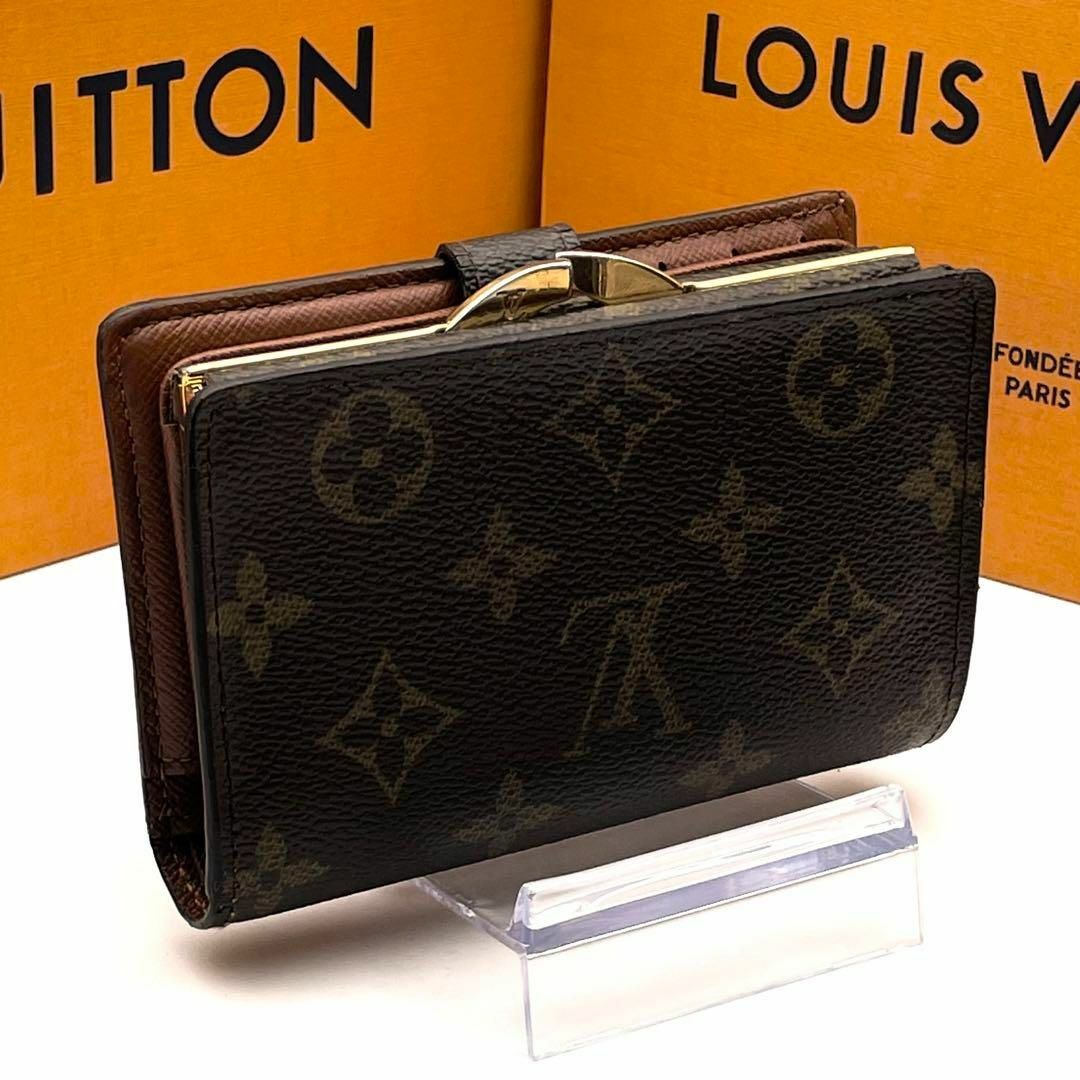 LOUIS VUITTON(ルイヴィトン)のルイヴィトン モノグラム ポルトモネビエ ヴィエノワ がま口 二つ折り財布 レディースのファッション小物(財布)の商品写真