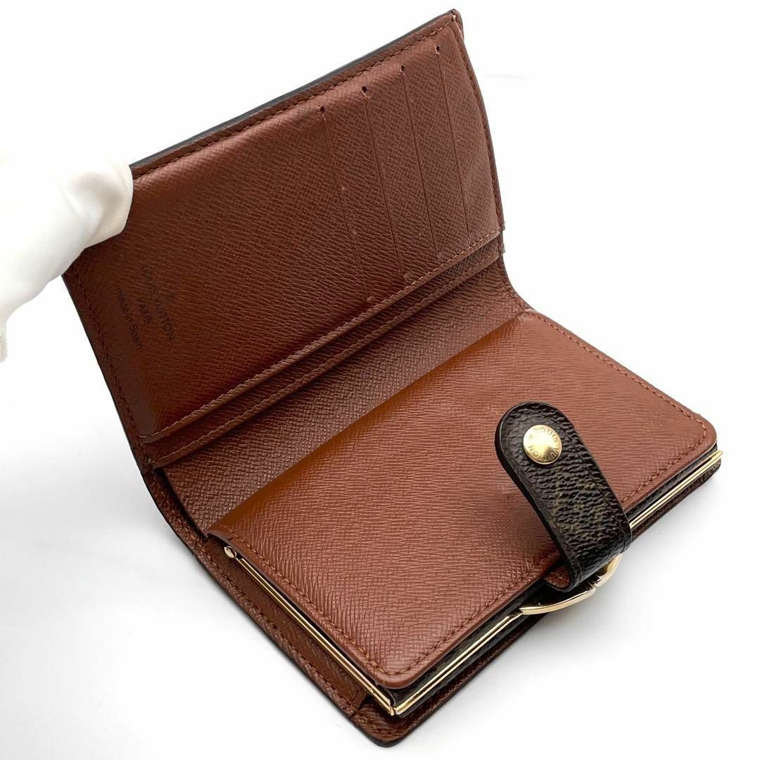 LOUIS VUITTON(ルイヴィトン)のルイヴィトン モノグラム ポルトモネビエ ヴィエノワ がま口 二つ折り財布 レディースのファッション小物(財布)の商品写真