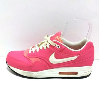 ナイキ(NIKE)のNIKE(ナイキ) スニーカー メンズ エアマックス 1 プレミアム クイックストライクス 665873-600 ピンク×白 インソール取外し可 化学繊維(スニーカー)