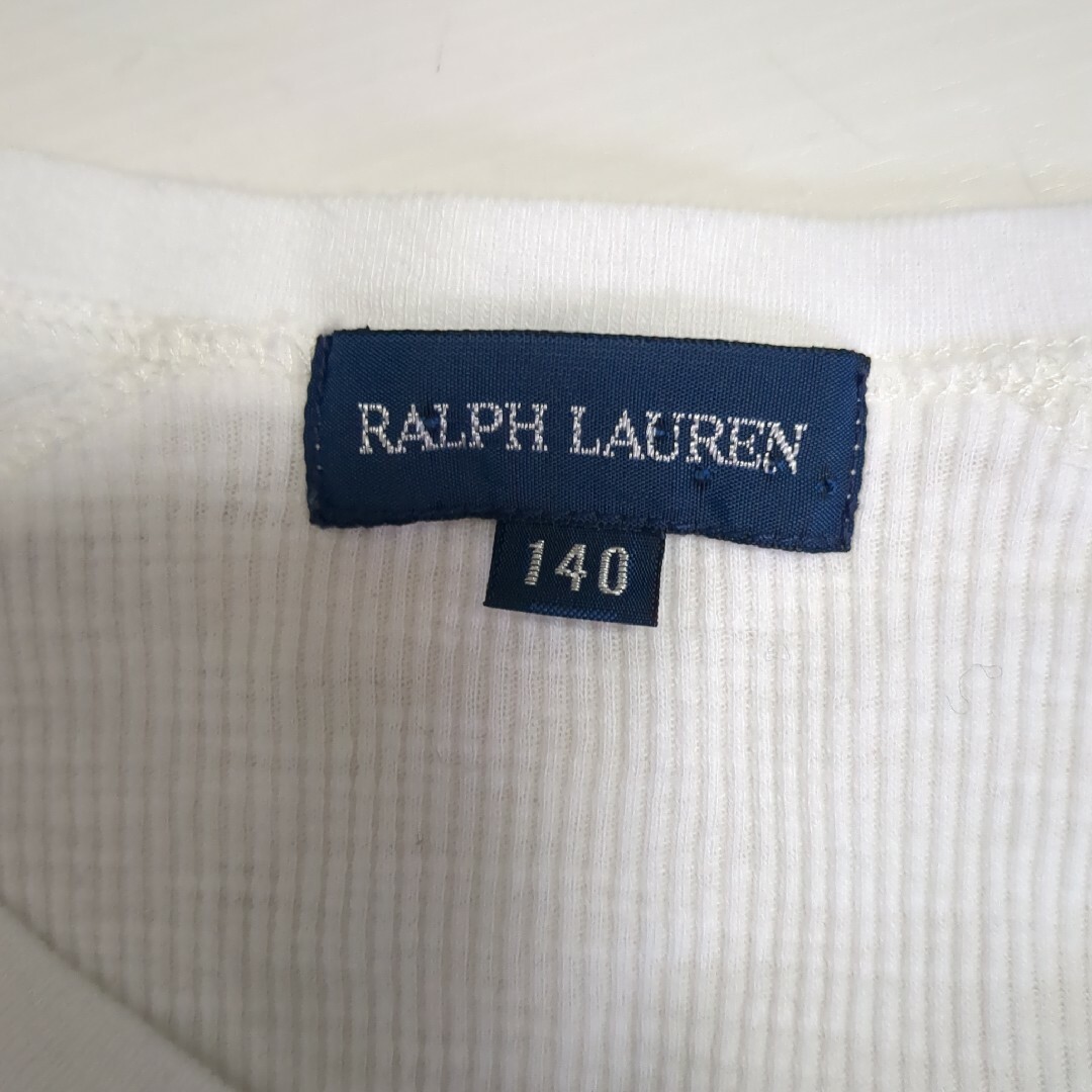 Ralph Lauren(ラルフローレン)のラルフローレン　キッズ　カットソー キッズ/ベビー/マタニティのキッズ服女の子用(90cm~)(Tシャツ/カットソー)の商品写真