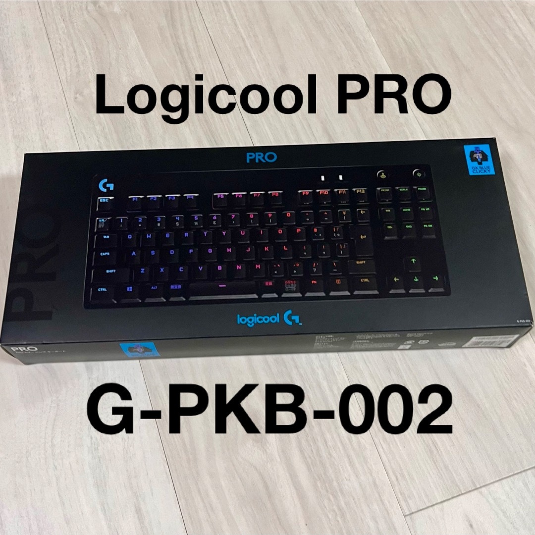 Logicool(ロジクール)のLogicool PRO G-PKB-002 ゲーミングキーボード スマホ/家電/カメラのPC/タブレット(PC周辺機器)の商品写真