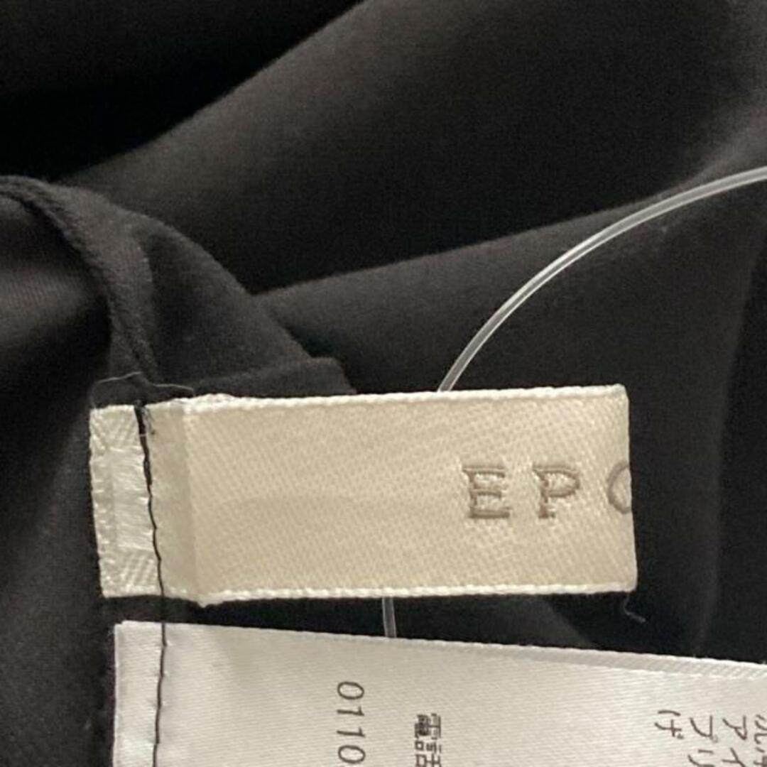 EPOCA(エポカ)のEPOCA(エポカ) 長袖カットソー サイズ40 M レディース - 黒 レディースのトップス(カットソー(長袖/七分))の商品写真