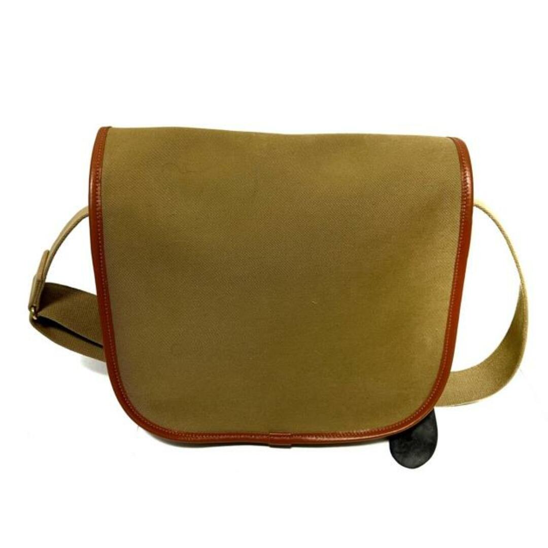 Brady(ブレディ) ショルダーバッグ美品 - カーキ×ブラウン Brady(ブレディ) ショルダーバッグ美品 - カーキ×ブラウン