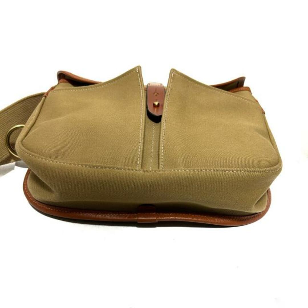 Brady(ブレディ) ショルダーバッグ美品 - カーキ×ブラウン Brady(ブレディ) ショルダーバッグ美品 - カーキ×ブラウン