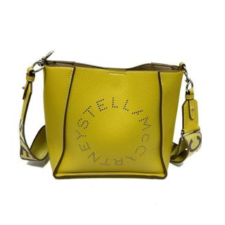 ステラマッカートニー(Stella McCartney)のstellamccartney(ステラマッカートニー) ショルダーバッグ美品  ステラロゴ 700073 ライトイエロー 合皮(ショルダーバッグ)