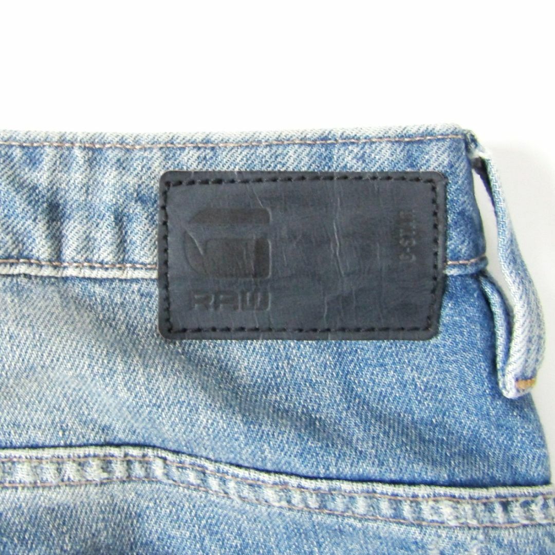 G-STAR RAW(ジースター)のジースターARC▼3Dボーイフレンドデニム▼リペア加工▼24インチ▼W約78cm レディースのパンツ(デニム/ジーンズ)の商品写真