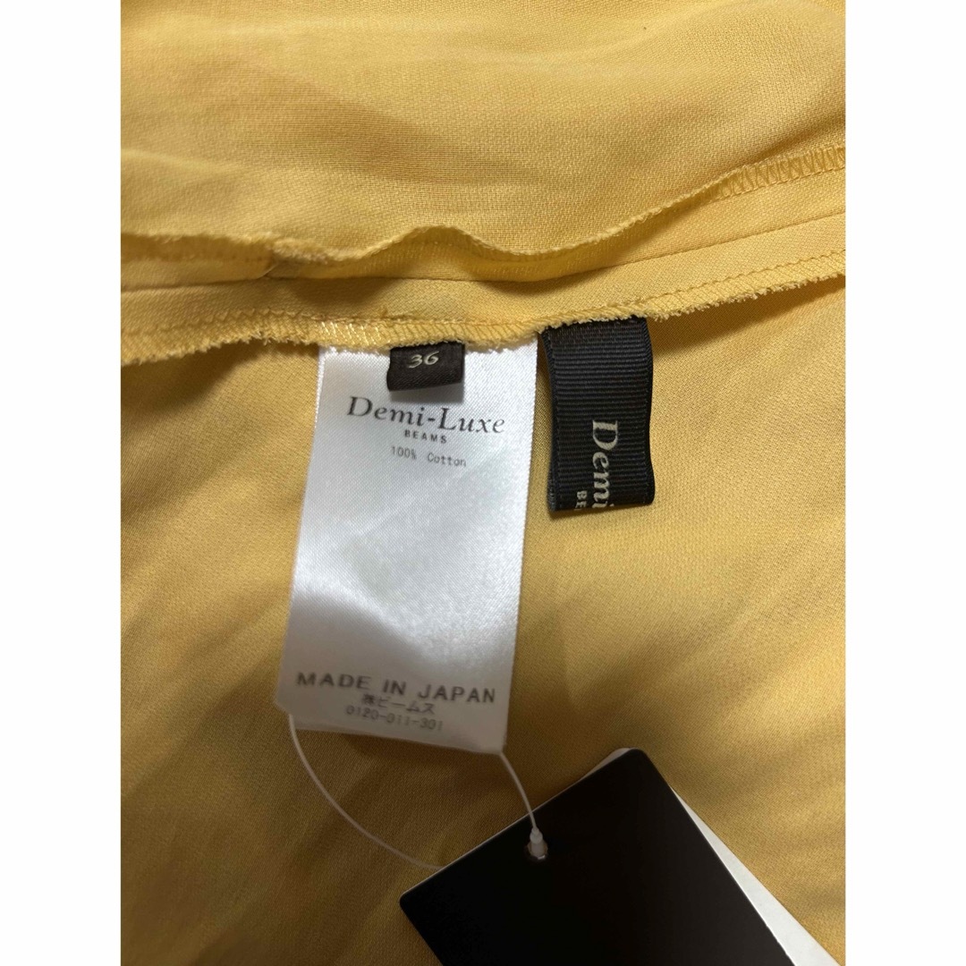 Demi-Luxe BEAMS - 未使用 Demi-Luxe BEAMS トップス カットソー Demi-Luxe BEAMS - 未使用 Demi-Luxe BEAMS トップス カットソー