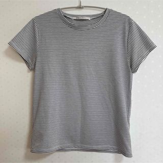 BLACK BY MOUSSY 半袖　プルオーバーカットソー　ボーダー(Tシャツ(半袖/袖なし))