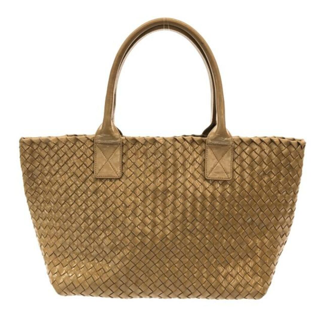 Bottega Veneta(ボッテガヴェネタ)のBOTTEGA VENETA(ボッテガヴェネタ) トートバッグ カバPM 141498 ライトブラウン エナメル（レザー） レディースのバッグ(トートバッグ)の商品写真