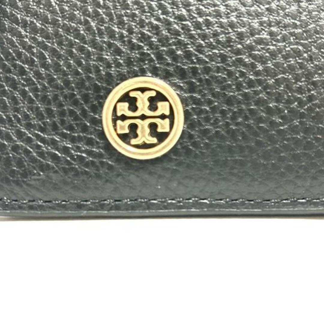 Tory Burch(トリーバーチ)のTORY BURCH(トリーバーチ) コインケース新品同様  - 黒 カードケース付き レザー レディースのファッション小物(コインケース)の商品写真