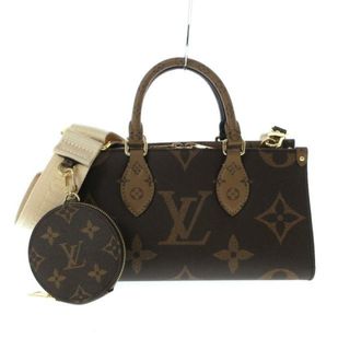 LOUIS VUITTON - LOUIS VUITTON(ルイヴィトン) ハンドバッグ モノグラムリバース レディース美品  オンザゴーEW M46653 モノグラムリバース モノグラム･キャンバス、モノグラム･リバース キャンバス