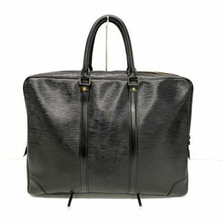 ルイヴィトン(LOUIS VUITTON)のLOUIS VUITTON(ルイヴィトン) ビジネスバッグ エピ ポルトドキュマンヴォワヤージュ M54472 ノワール レザー（LVロゴの刻印入り）(ビジネスバッグ)