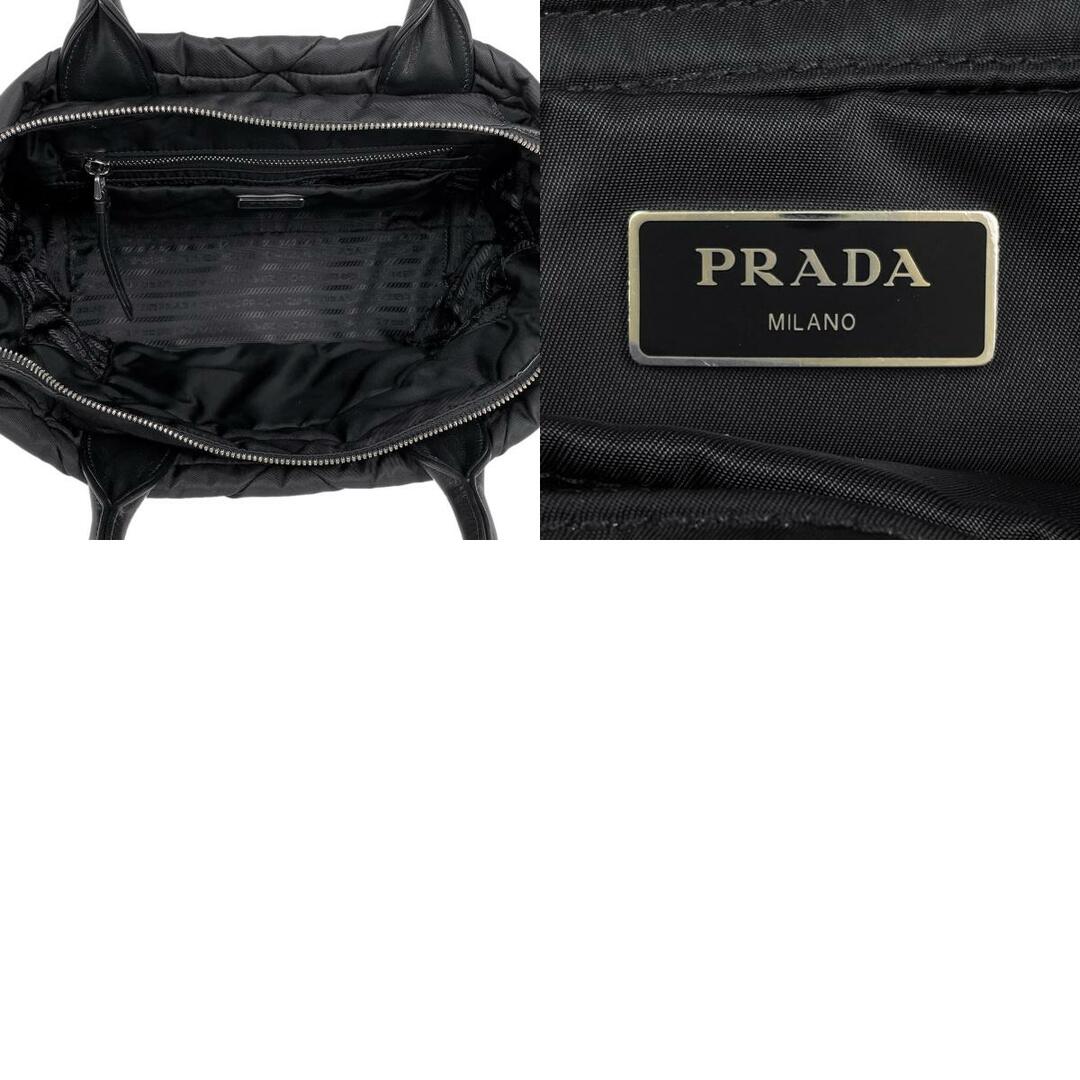 PRADA(プラダ)のプラダ ロゴプレート ハンドバッグ レディース 【中古】 レディースのバッグ(ハンドバッグ)の商品写真