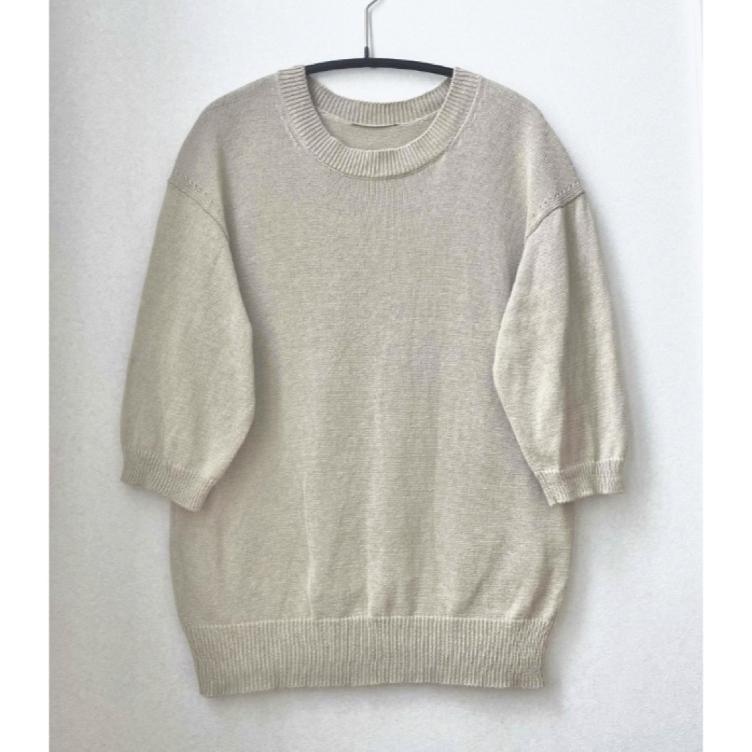 DEUXIEME CLASSE(ドゥーズィエムクラス)のアパルトモン Short sleeve summer knit レディースのトップス(ニット/セーター)の商品写真