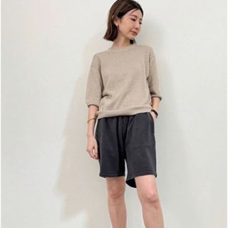 ドゥーズィエムクラス(DEUXIEME CLASSE)のアパルトモン Short sleeve summer knit(ニット/セーター)