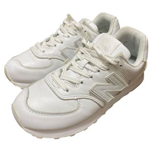 ニューバランス(New Balance)のニューバランスML574NJ レザーホワイト 23.5cm 日本限定モデル(スニーカー)