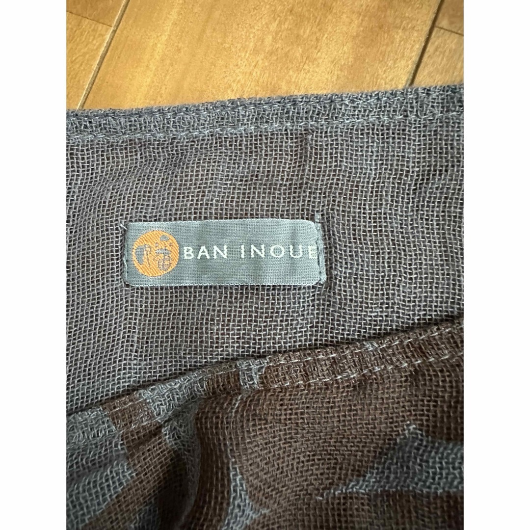 【美品】BAN INOUE バンイノウエ　ワンピース　ノースリーブ レディースのワンピース(ロングワンピース/マキシワンピース)の商品写真