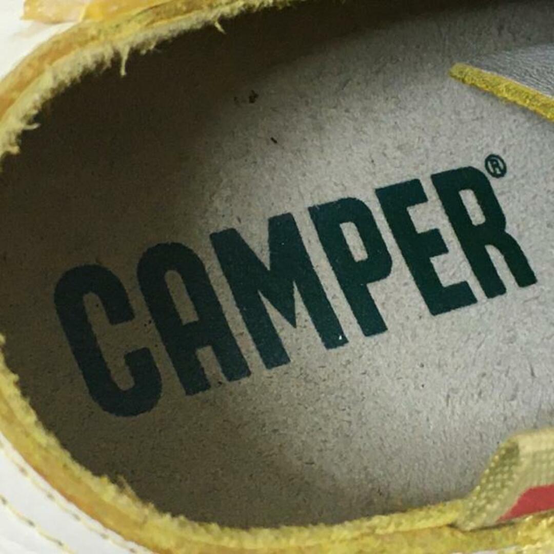 CAMPER(カンペール)のCAMPER(カンペール) スニーカー 35 レディース - 白×ベージュ インソール取外し可 レザー レディースの靴/シューズ(スニーカー)の商品写真