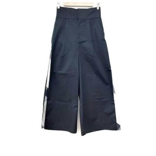 ブルーレーベルクレストブリッジ(BLUE LABEL CRESTBRIDGE)のBLUE LABEL CRESTBRIDGE(ブルーレーベルクレストブリッジ) パンツ サイズ38 M レディース - ダークネイビー×アイボリー×マルチ フルレングス/チェック柄(その他)