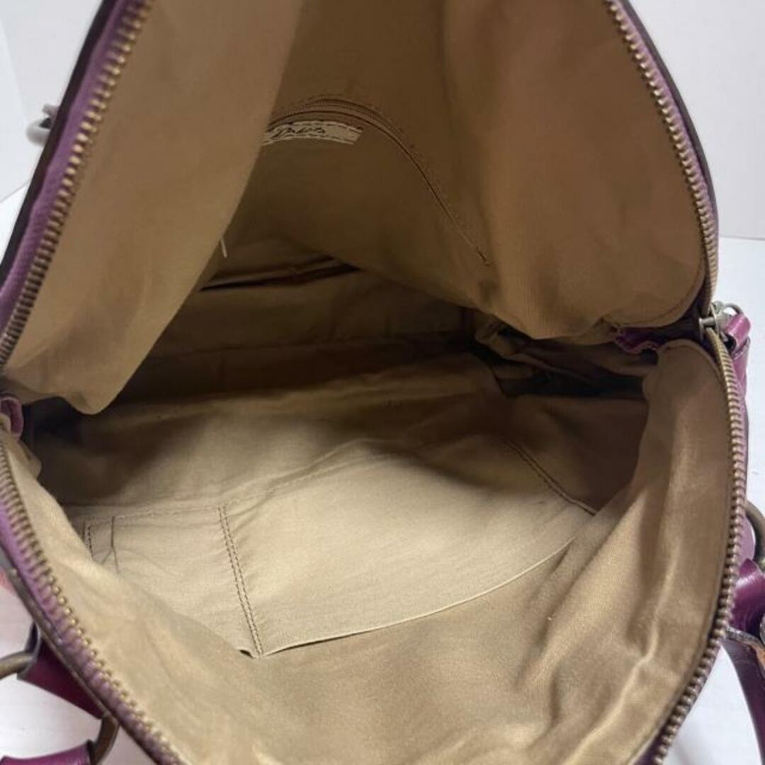 Dakota(ダコタ)のDakota(ダコタ) ハンドバッグ - ライトピンク×パープル 型押し加工 レザー レディースのバッグ(ハンドバッグ)の商品写真