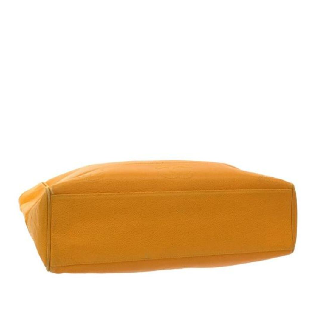 CHANEL(シャネル)のCHANEL(シャネル) ショルダーバッグ トリプルココ オレンジ チェーンショルダー/ゴールド金具 キャビアスキン レディースのバッグ(ショルダーバッグ)の商品写真