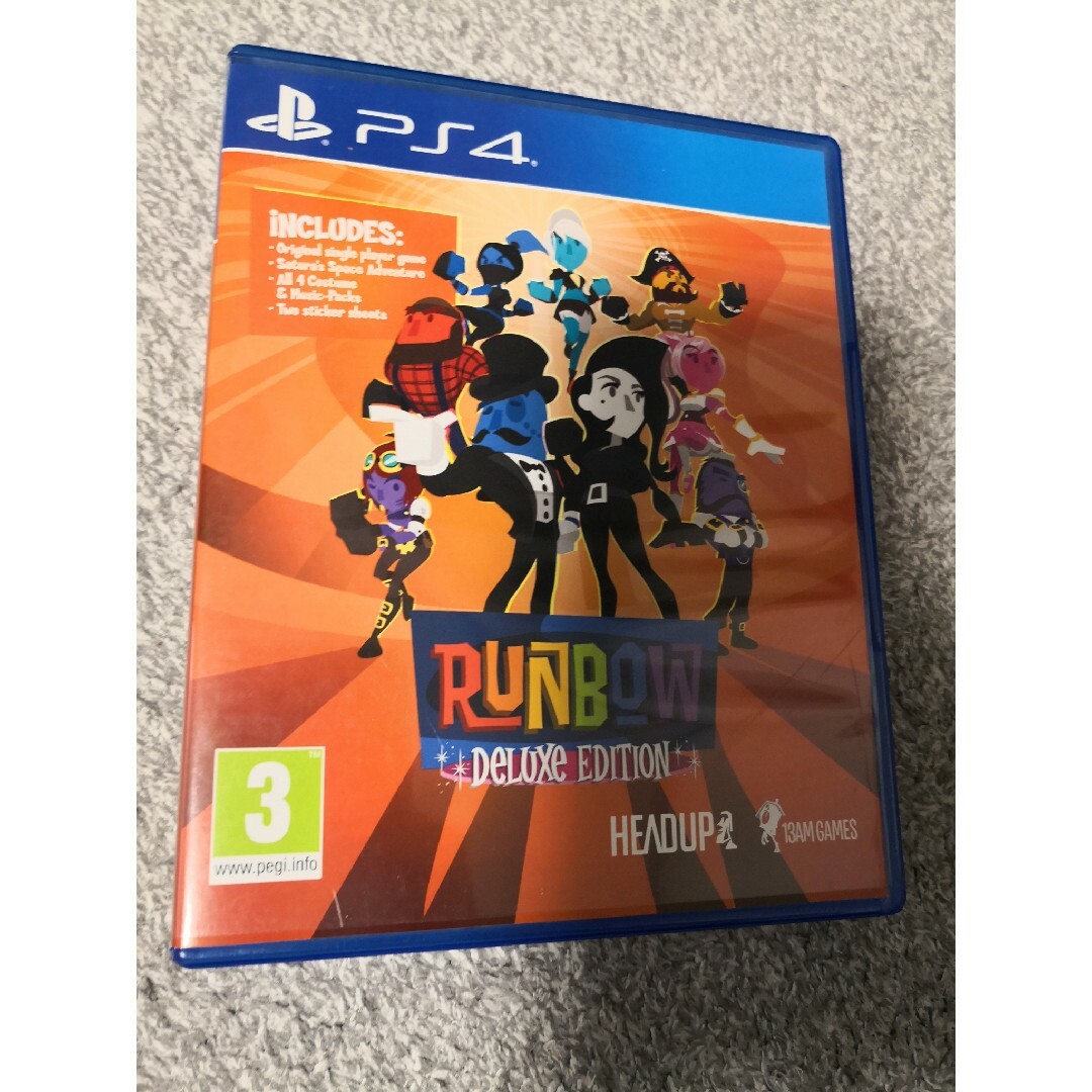 PlayStation4(プレイステーション4)の日本語対応 ランボー runbow 欧州版 PS4 エンタメ/ホビーのゲームソフト/ゲーム機本体(家庭用ゲームソフト)の商品写真