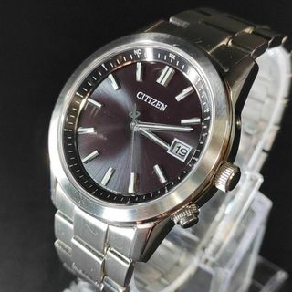 シチズン(CITIZEN)の極美品【稼働品】CITIZEN　シチズンコレクション　H415ブラック　ソーラー(腕時計(アナログ))