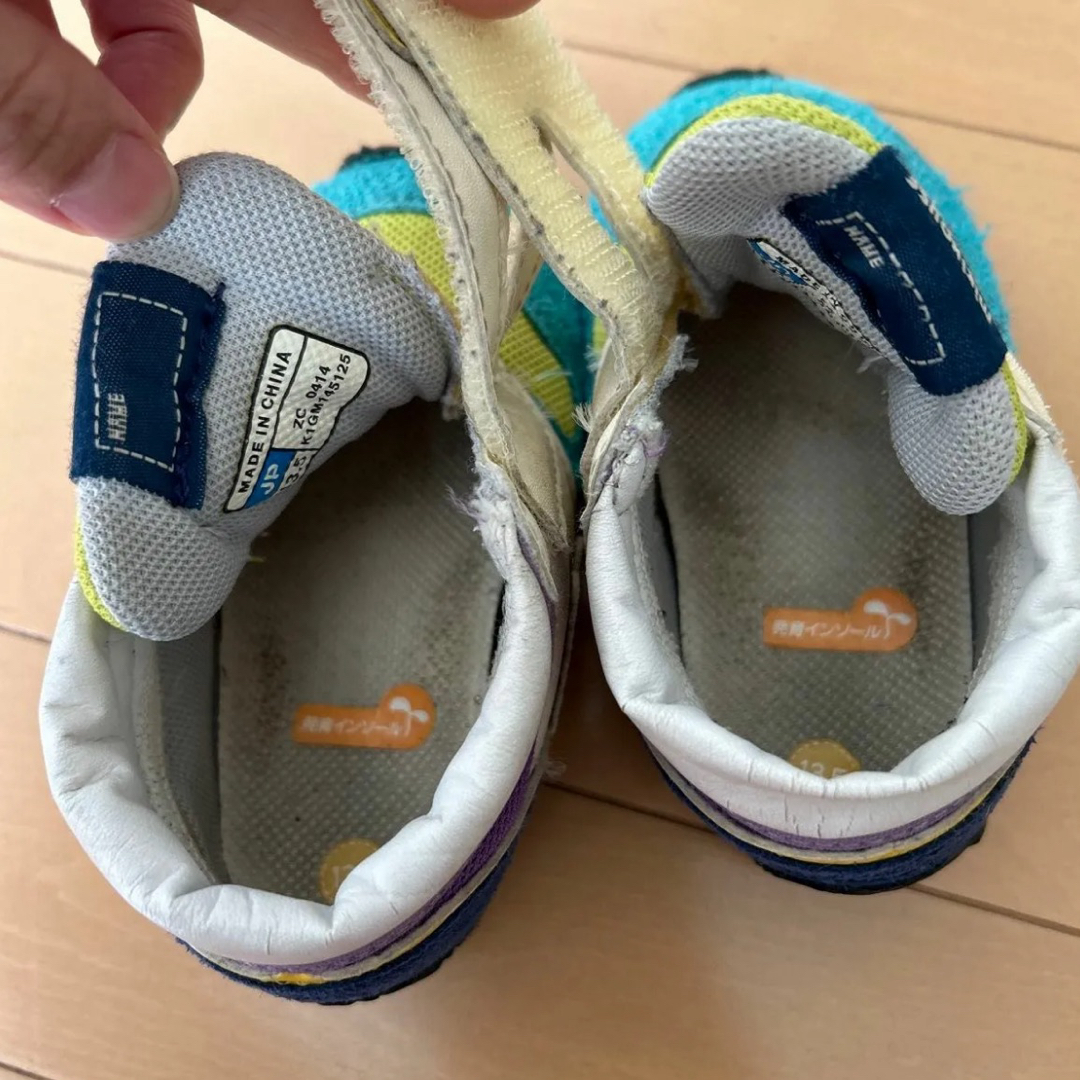 adidas(アディダス)のキッズシューズ3足セットadidas13.0ミキハウス13.5西松屋14.0 キッズ/ベビー/マタニティのベビー靴/シューズ(~14cm)(スニーカー)の商品写真