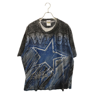 VINTAGE ヴィンテージ Dallas Cowboys Magic Johnson Brand Shirt プリント半袖Tシャツ(Tシャツ/カットソー(半袖/袖なし))