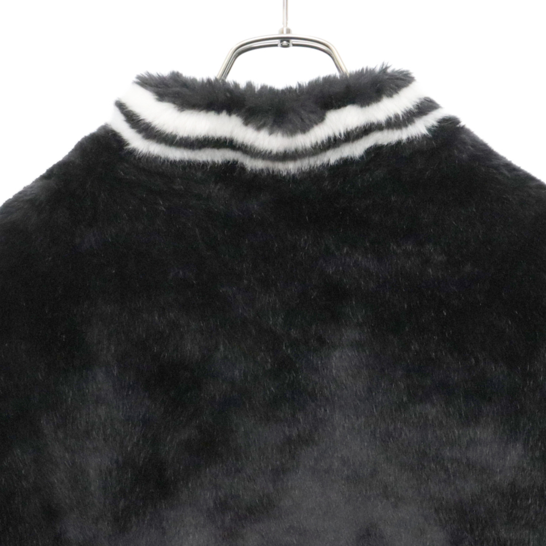 Supreme(シュプリーム)のSUPREME シュプリーム 20SS Faux Fur Varsity Jacket フェイクファーヴァーシティージャケット ブラック メンズのジャケット/アウター(フライトジャケット)の商品写真