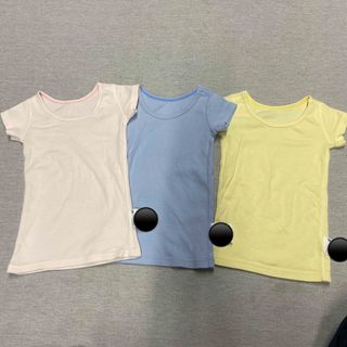 ユニクロ(UNIQLO)のUNIQLO BABY 80 半袖下着(Ｔシャツ)