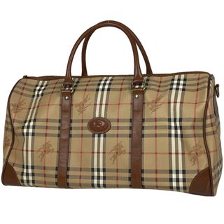 バーバリー(BURBERRY)の【ジャンク品】バーバリー チェック柄 ボストンバッグ レディース 【中古】(ボストンバッグ)