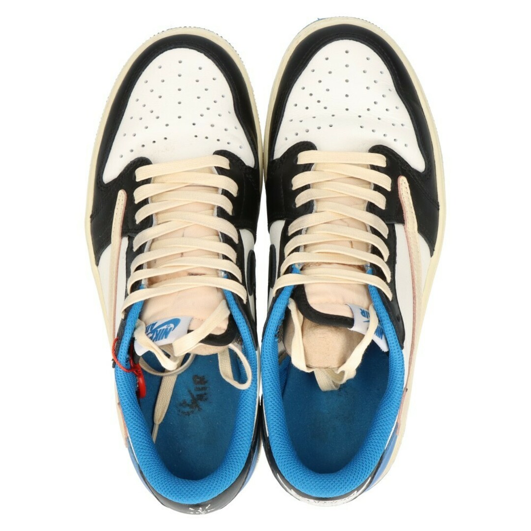 NIKE(ナイキ)のNIKE ナイキ ×TRAVIS SCOTT FRAGMENT DESIGN AIR JORDAN 1 LOW OG SP DM7866-140 トラヴィススコット フラグメント エアジョーダン1 ローカットスニーカー US6.5/24.5cm レディースの靴/シューズ(スニーカー)の商品写真