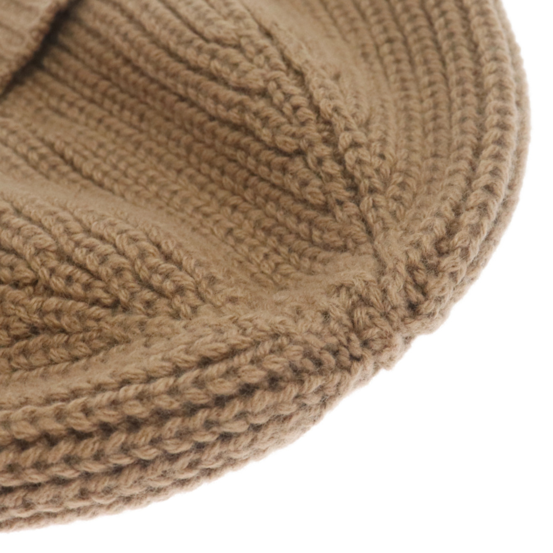 celine(セリーヌ)のCELINE セリーヌ トリオンフ カシミヤニット帽 ブラウン 2AA32384D メンズの帽子(ニット帽/ビーニー)の商品写真