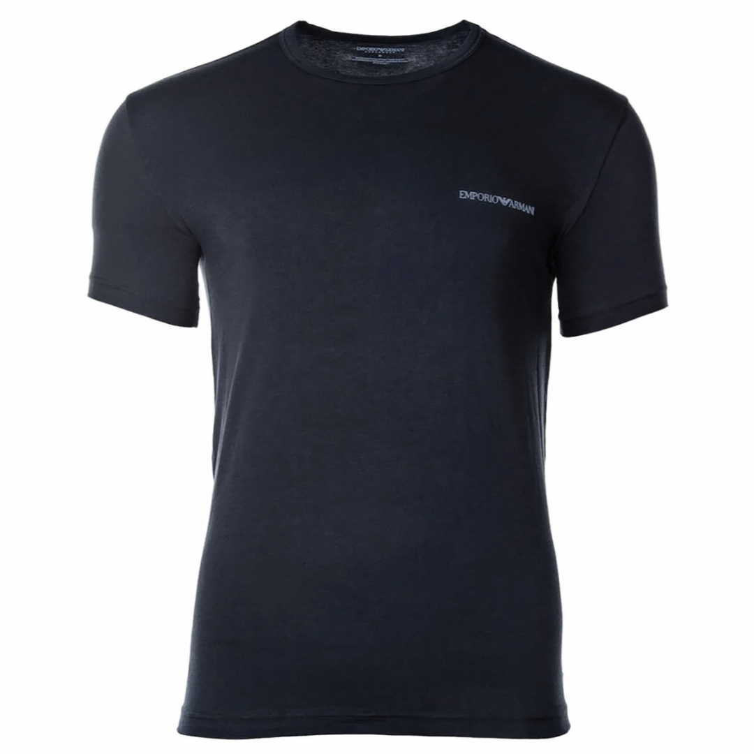 Emporio Armani(エンポリオアルマーニ)の新品未使用！即日発送！エンポリオアルマーニ　コットンストレッチ　TシャツM メンズのトップス(Tシャツ/カットソー(半袖/袖なし))の商品写真