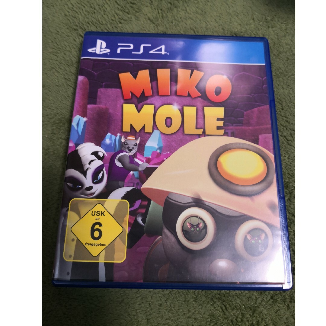 PlayStation4(プレイステーション4)のmiko mole ドイツ版  PS4 ミコモール エンタメ/ホビーのゲームソフト/ゲーム機本体(家庭用ゲームソフト)の商品写真