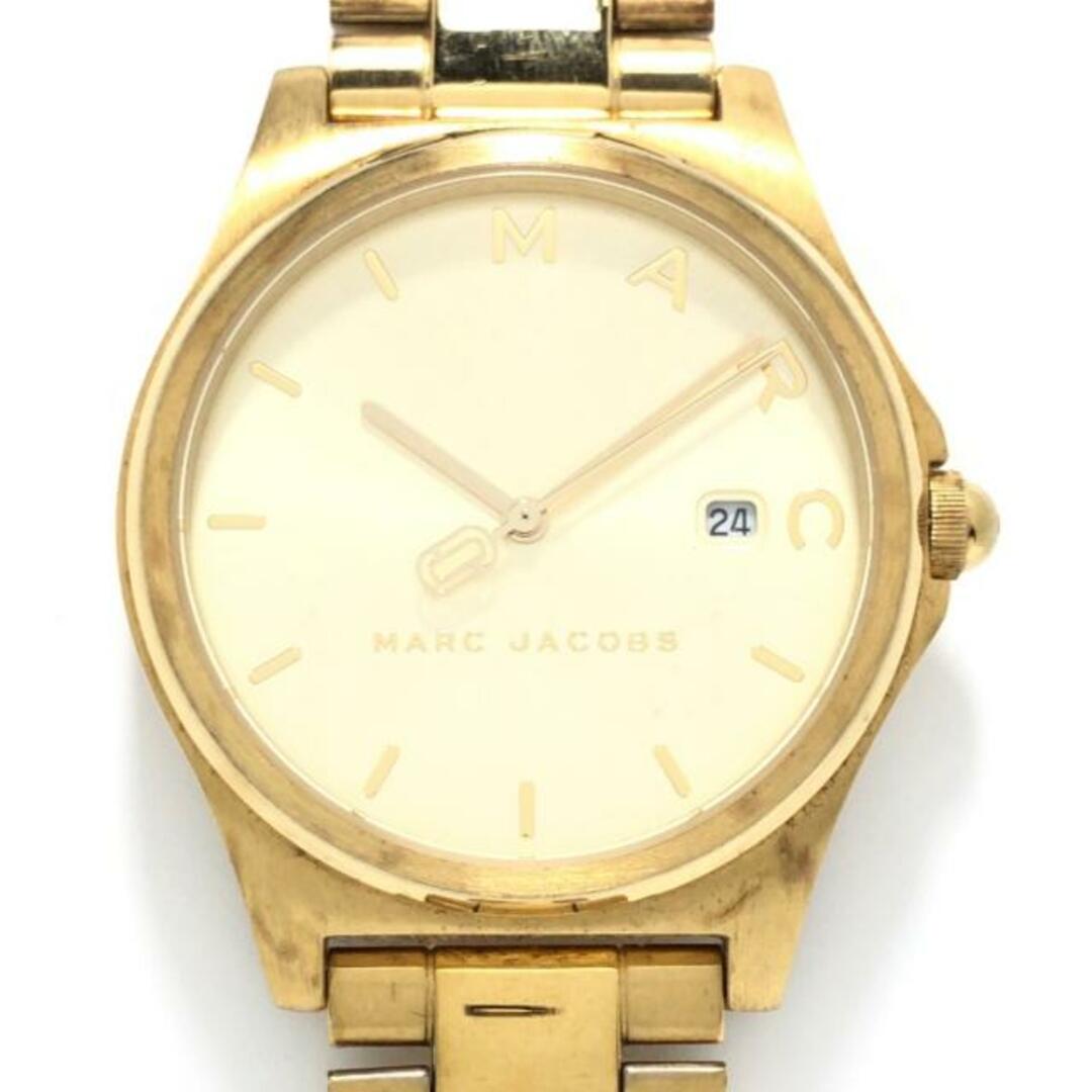 MARC JACOBS(マークジェイコブス)のMARC JACOBS(マークジェイコブス) 腕時計 - MJ3584 レディース ゴールド レディースのファッション小物(腕時計)の商品写真