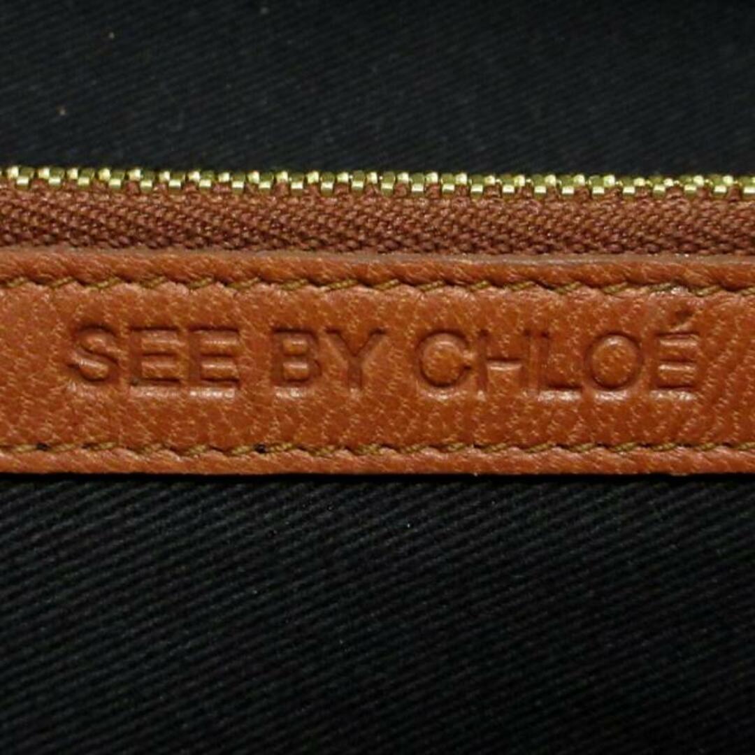 SEE BY CHLOE(シーバイクロエ)のSEE BY CHLOE(シーバイクロエ) 長財布 - ブラウン タッセル レザー レディースのファッション小物(財布)の商品写真