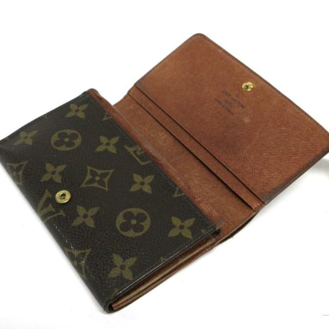 LOUIS VUITTON(ルイヴィトン)のLOUIS VUITTON(ルイヴィトン) 2つ折り財布 モノグラム ポルト モネ・ビエ トレゾール M61730 ■外側素材⇒モノグラム・キャンバス■内側素材⇒クロスグレインレザー レディースのファッション小物(財布)の商品写真