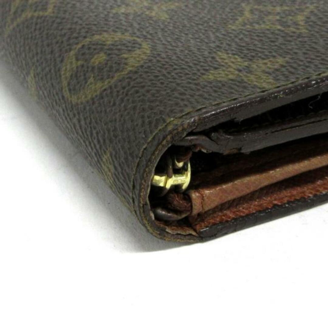 LOUIS VUITTON(ルイヴィトン)のLOUIS VUITTON(ルイヴィトン) 2つ折り財布 モノグラム ポルト モネ・ビエ トレゾール M61730 ■外側素材⇒モノグラム・キャンバス■内側素材⇒クロスグレインレザー レディースのファッション小物(財布)の商品写真