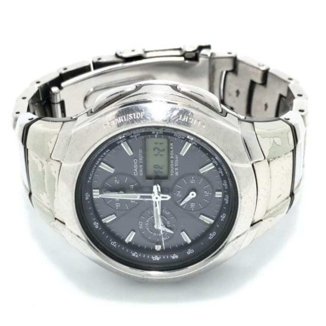 CASIO(カシオ)のCASIO(カシオ) 腕時計 WVA-500J メンズ トリプルカレンダー ダークグレー メンズの時計(その他)の商品写真