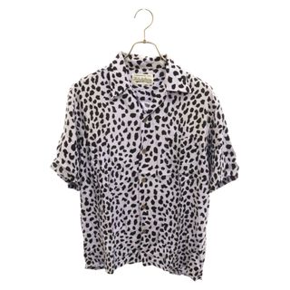 ワコマリア(WACKO MARIA)のWACKO MARIA ワコマリア 21AW LEOPARD HAWAIIAN SHIRT レオパード ハワイアン 開襟 半袖シャツ パープル(シャツ)