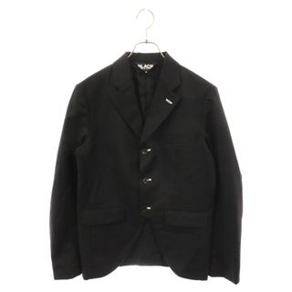 BLACK COMME des GARCONS - BLACK COMME des GARCONS ブラックコムデギャルソン 17AW 3B ウール テーラードジャケット タキシード ブラック 1T-J029