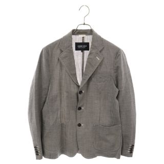 コムデギャルソン(COMME des GARCONS)のCOMME des GARCONS HOMME DEUX コムデギャルソン オムドゥ 11SS ウール混 ギンガムチェック 3B テーラードジャケット ブラック/ホワイト DG-J056(テーラードジャケット)