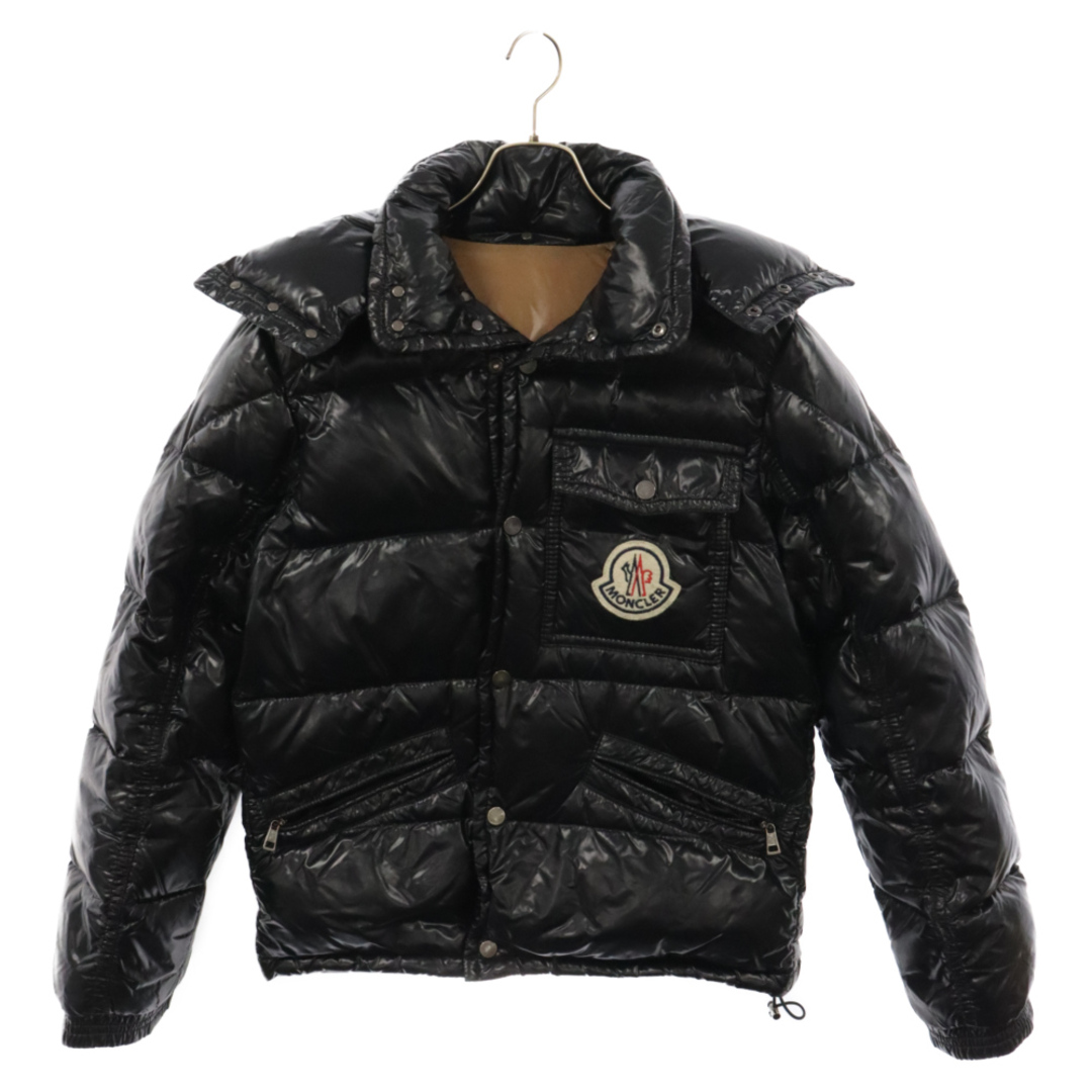 MONCLER(モンクレール)のMONCLER モンクレール K2 DOWN JACKET フード ナイロン ダウンジャケット ブラック 41303-50-68950 メンズのジャケット/アウター(ダウンジャケット)の商品写真