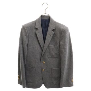 MAISON KITSUNE メゾンキツネ VITALE BARBERIS CANONICO 2B ウール テーラードジャケット グレー