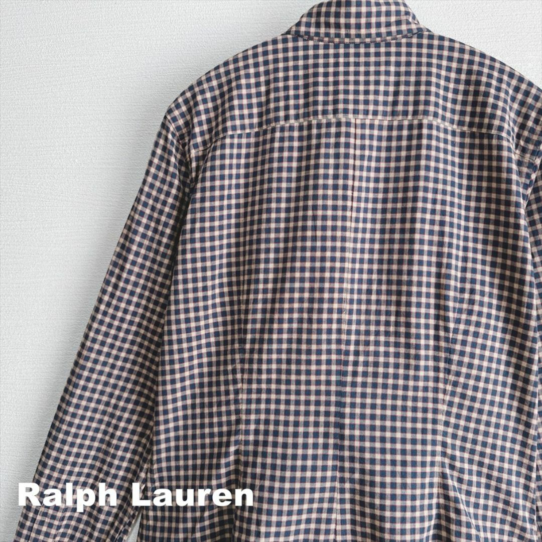 Ralph Lauren(ラルフローレン)の【Ralph Lauren】ラルフローレン チェック総柄 コットン シャツ メンズのトップス(シャツ)の商品写真