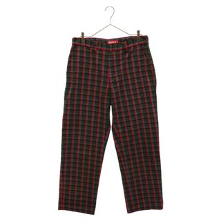 Supreme - SUPREME シュプリーム 23SS Work Pant Red Plaid ツイルチェックワークパンツ レッド