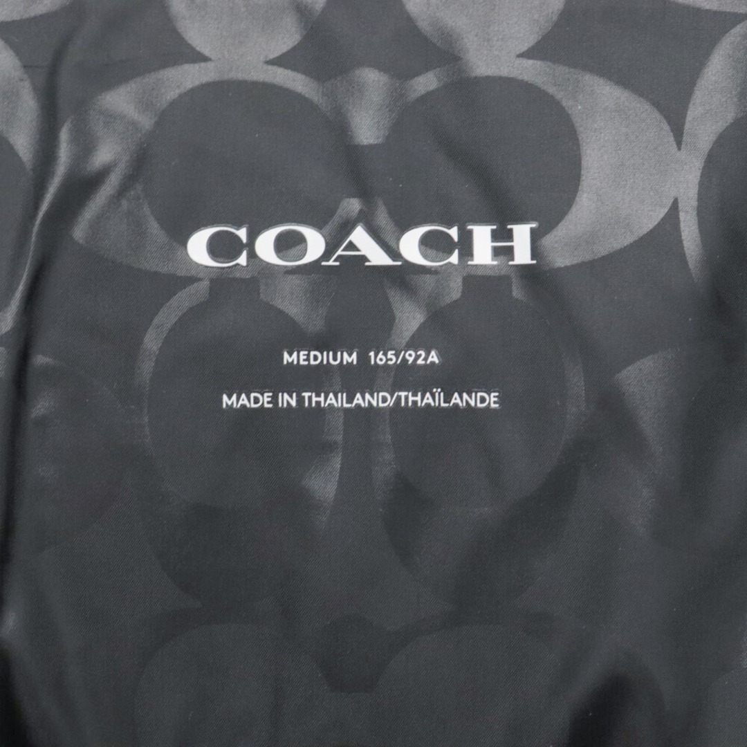 COACH(コーチ)のCOACH コーチ ミッド ダウン パッファーシアリングコート レディース ブラック CL444 レディースのジャケット/アウター(その他)の商品写真