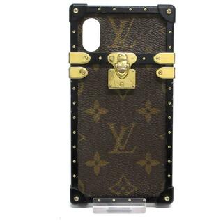 ルイヴィトン(LOUIS VUITTON)のLOUIS VUITTON(ルイヴィトン) 携帯電話ケース モノグラム アイトランクIPHONEX&XS M62618 モノグラム･キャンバス(モバイルケース/カバー)